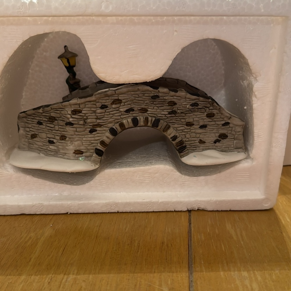 🐈⬛ Dept 56 Stone Bridge Heritage Village Hand Painted Porcelain Retired V…